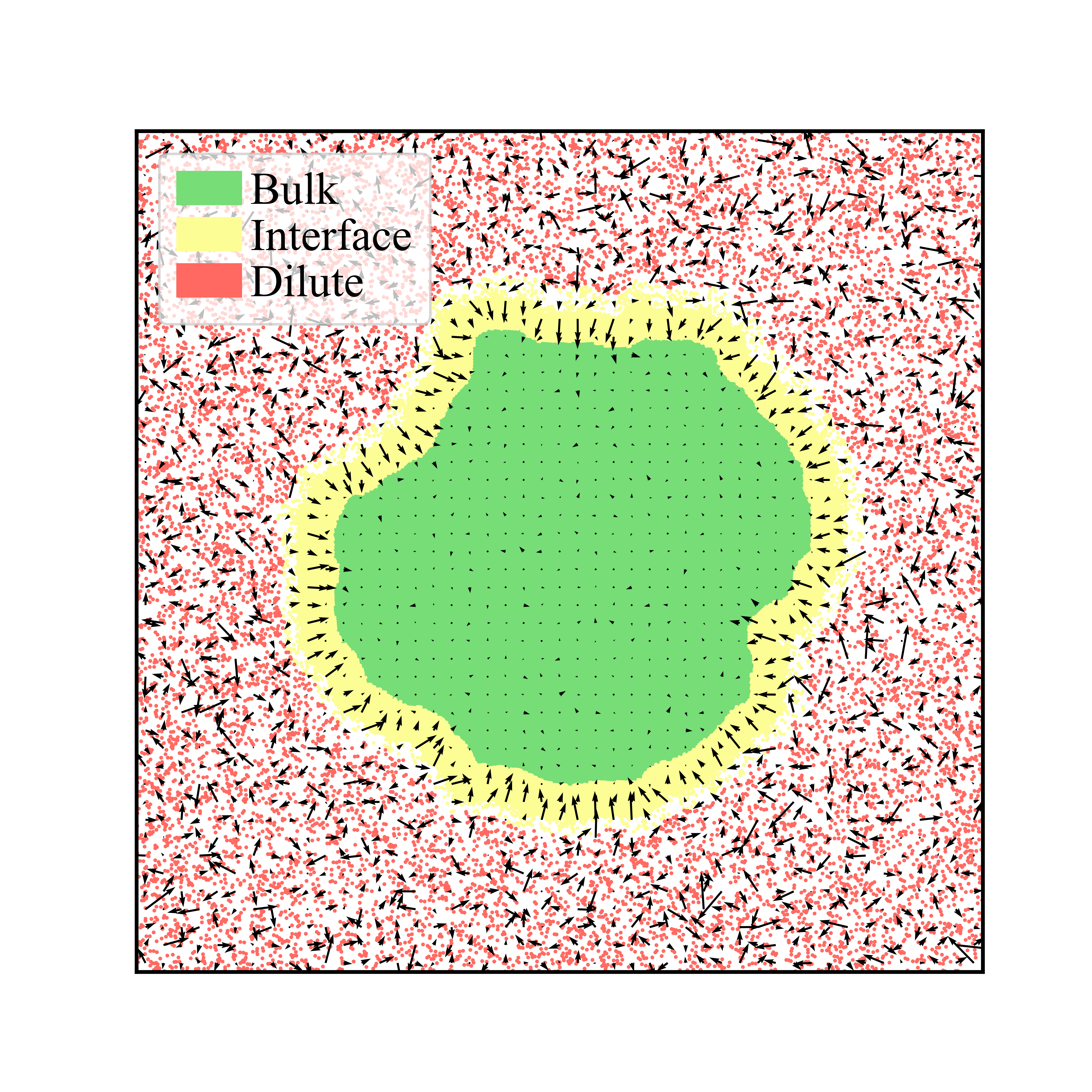 Phase separation of active colloids