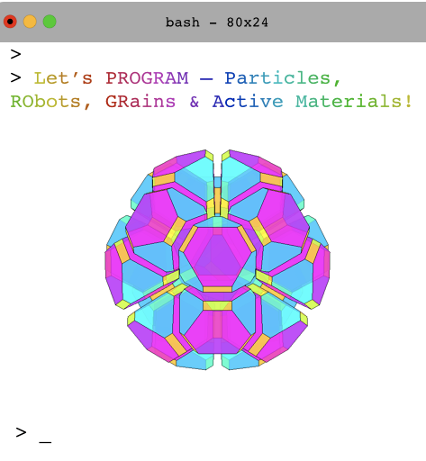 Capsid of truncated polyhedra