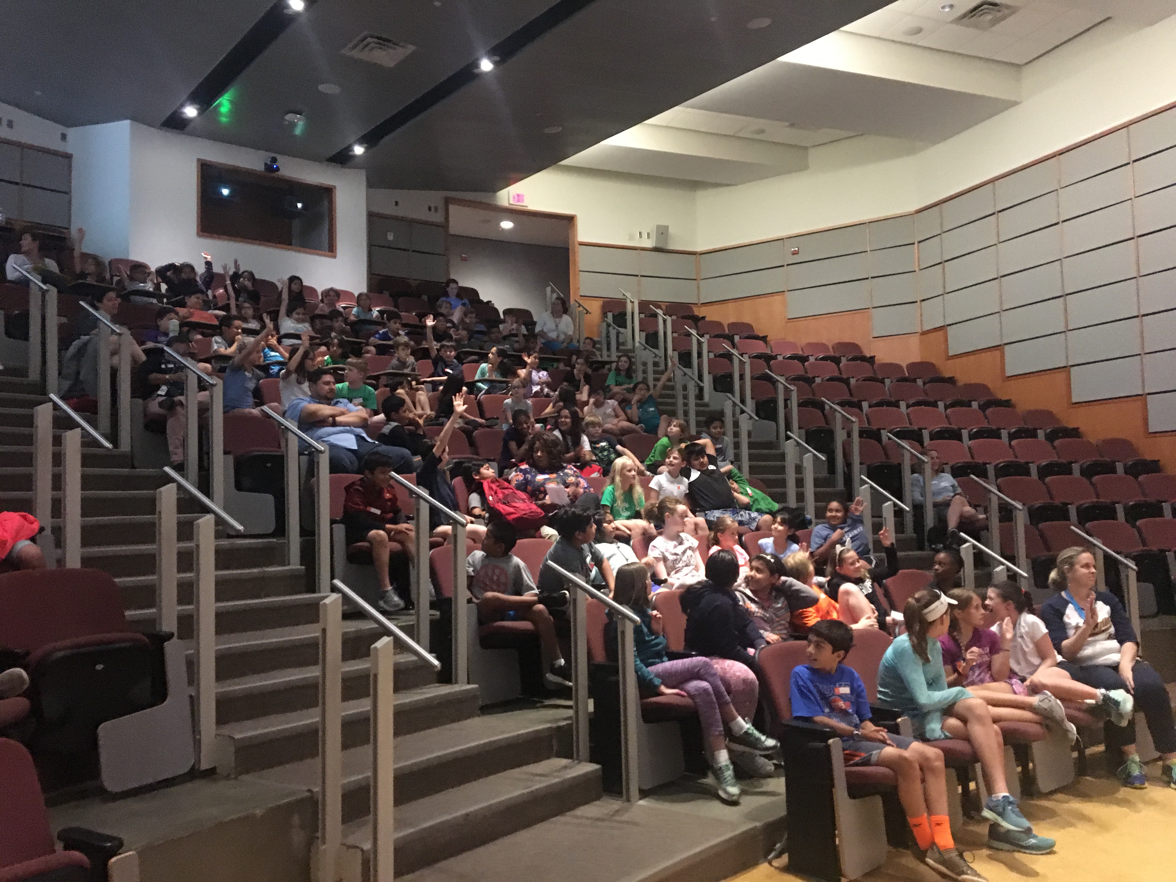 Klotsa Lab presentation at Science is Awesome Day at UNC